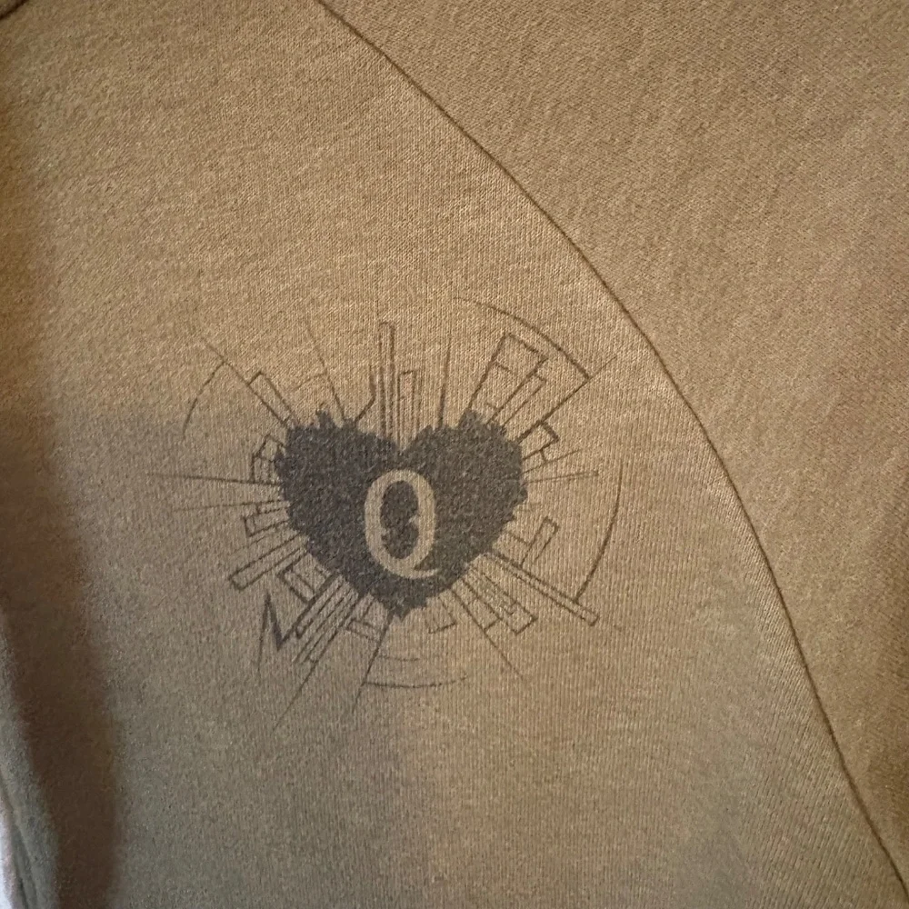 WOMEN'S HEART AND SOUL OF A WARRIOR FULL-ZIP HOODIE - MILITARY GREEN XL - Picture 3 of 8